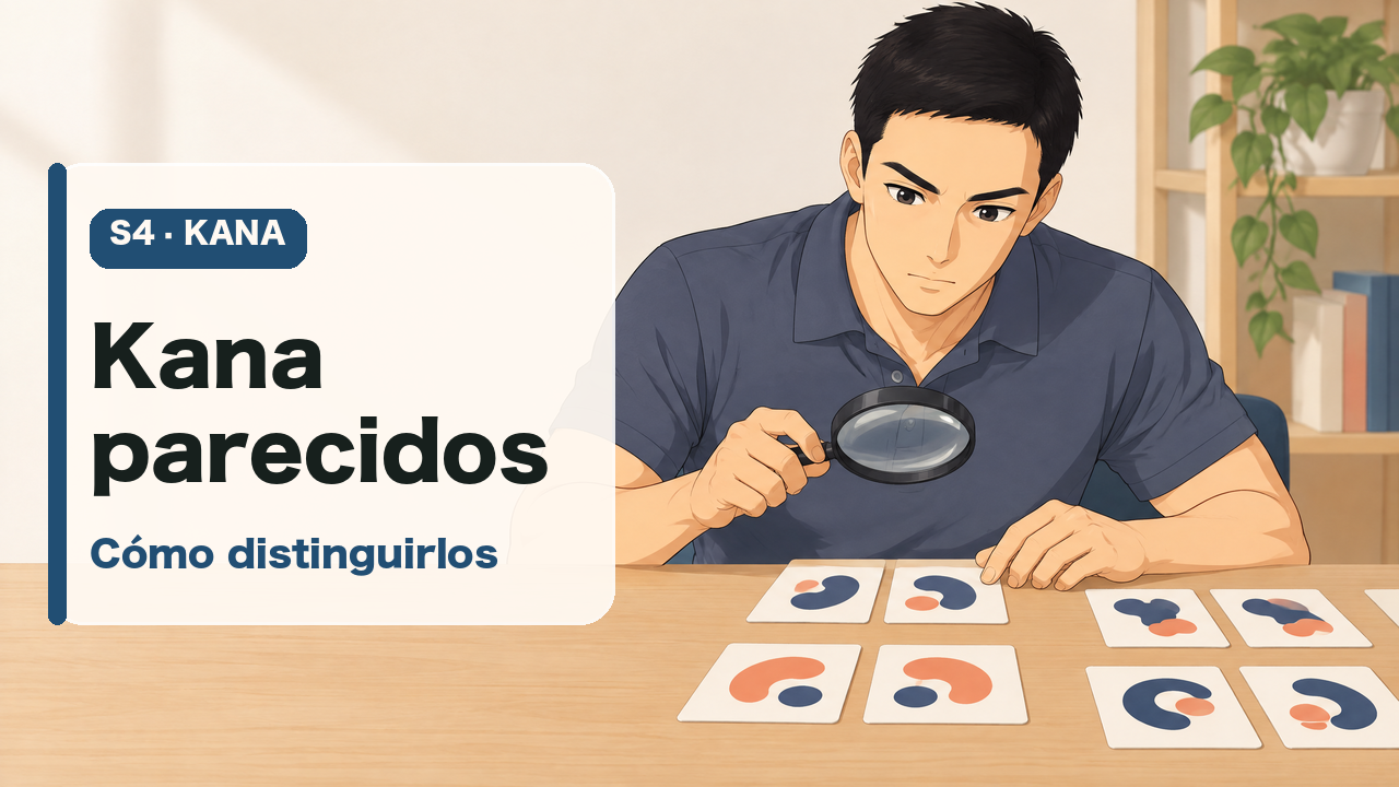 Keigo como aventurero descubre la diferencia entre お y を